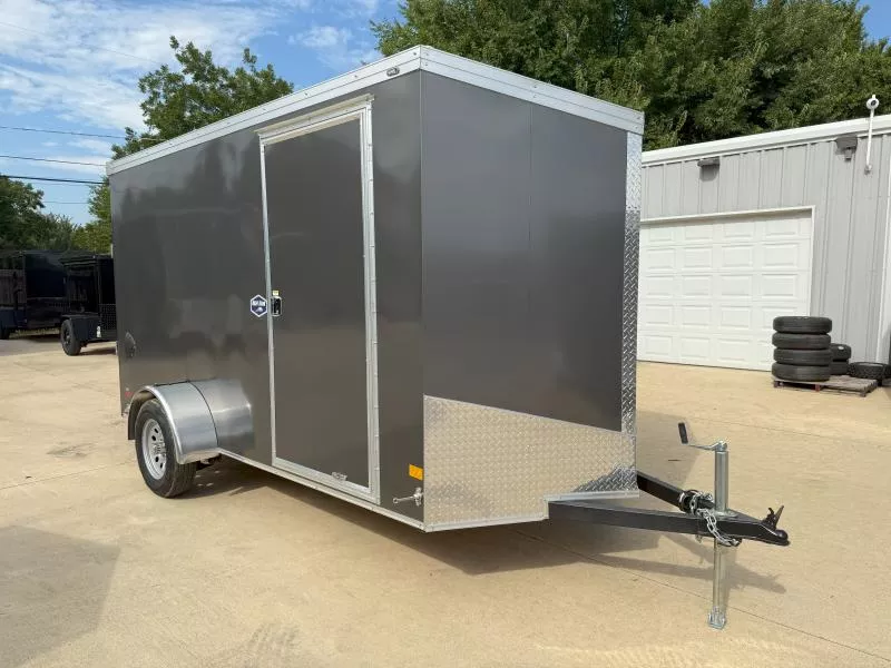2026 New American Hauler 6x12 SA Screwless Enclosed Trailer | 6'6" Interior | 3-Year Nationwide Warranty!