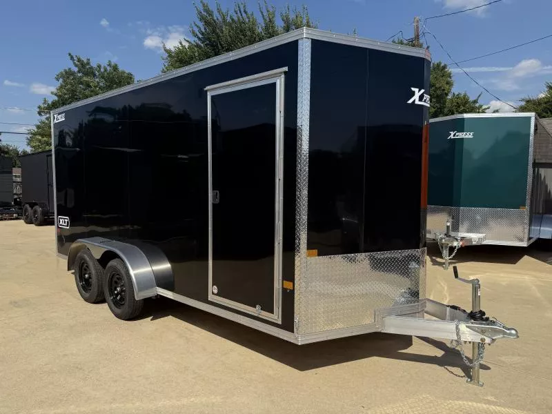 2026 ALCOM Xpress XLT 7x16 TA Aluminum Screwless Enclosed Trailer | 6'10" Interior | 4-Year Nationwide Warranty! | #818