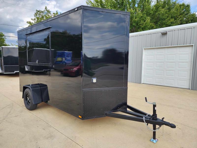 2023 New 6x12 SA Screwless Concession Trailer | .08 Polycor
