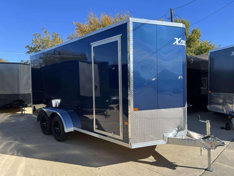 2025 Alcom Xpress XLT 7x16 Aluminum Screwless Enclosed Trailer | 4-Year Warranty