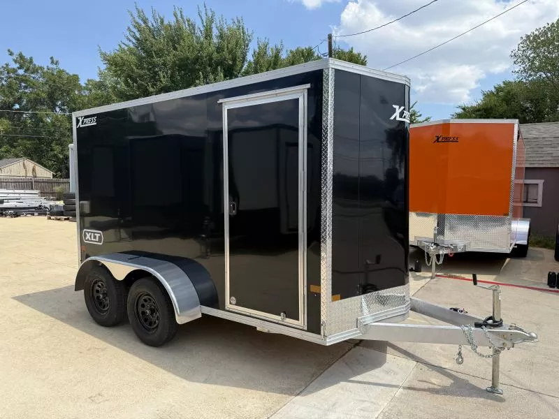 2026 New Alcom Xpress XLT 6x12 TA Aluminum Screwless Enclosed Trailer | 6'7" Interior | 4-Year Nationwide Warranty!