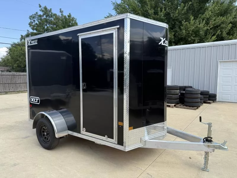 2026 New Alcom Xpress XLT Aluminum 6x10 SA Screwless Enclosed Trailer | 6'7" Interior | 4-Year Nationwide Warranty!