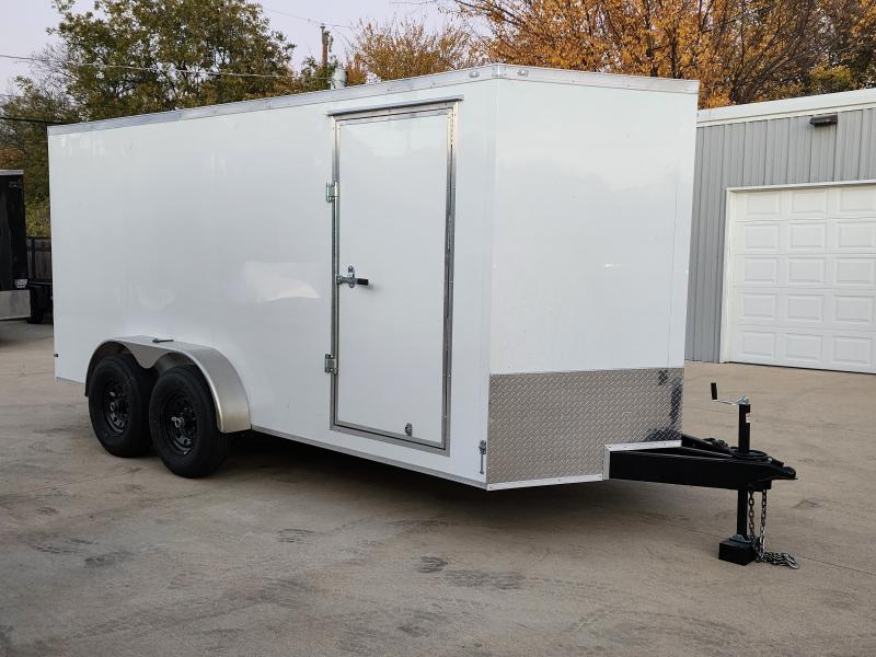 2023 New 7x16 Screwless 14k Cargo / Enclosed Trailer 2023 New 7x16 Screwless 14k Cargo / Enclosed Trailer