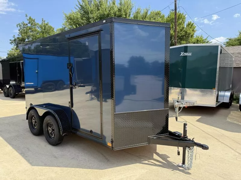 2026 New 6x12 TA Screwless Enclosed Trailer | Blackout | Spoiler Package | .08 Polycor