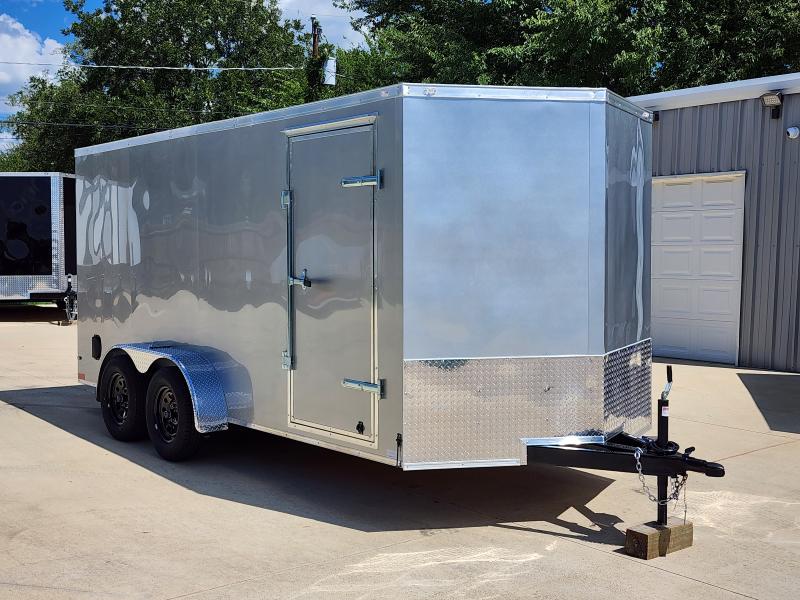 2022 New 7x16 Screwless Cargo / Enclosed Trailer 2022 New 7x16 Screwless Cargo / Enclosed Trailer