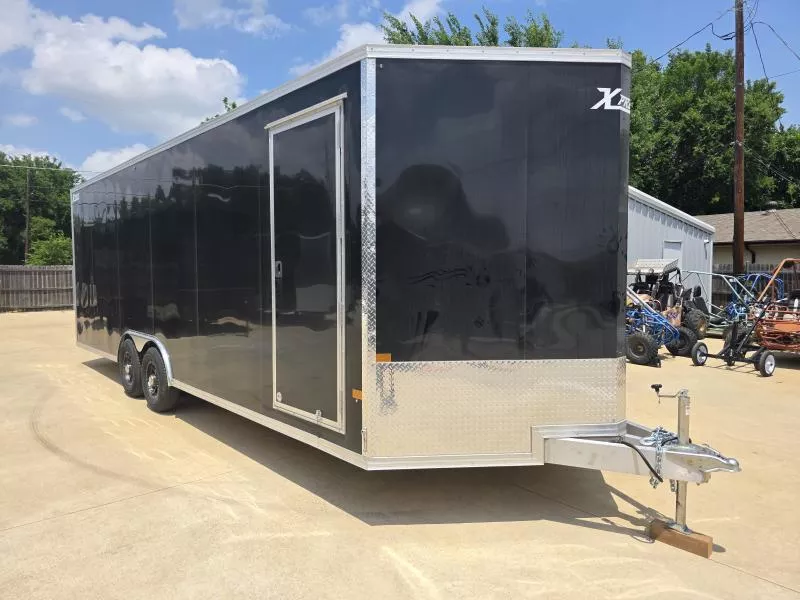 2025 ALCOM Xpress XLT 8.5x24 Aluminum Screwless Enclosed Car Hauler | 7'4" Interior | 4-Year Nationwide Warranty!