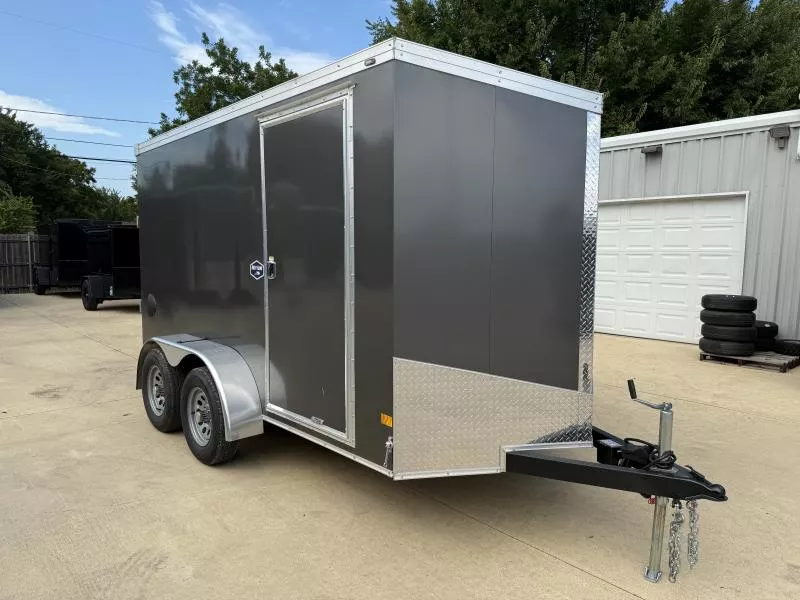 2026 New American Hauler 6X12 TA Screwless Enclosed Trailer | 6'6" Interior | 3-Year Nationwide Warranty!