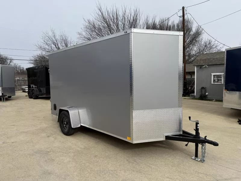  2026 New 6x12 SA Screwless Enclosed Trailer | Spoiler Package | Barn Doors | .08 Polycor | Dexter Axles | 949