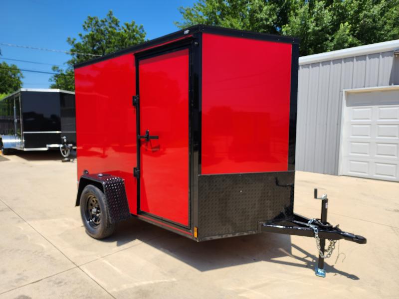 2023 New 6X8 SA Screwless Cargo / Enclosed Trailer | Blackout Package