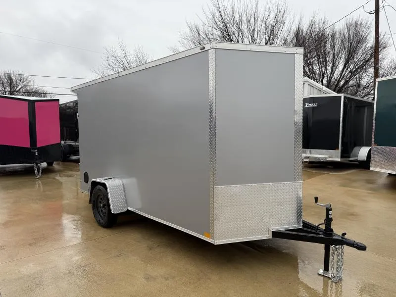  2026 New 6x12 SA Screwless Enclosed Trailer | Spoiler Package | Barn Doors | .08 Polycor | Dexter Axles | 952