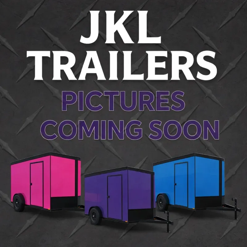 2026 New 7x14 TA Screwless Enclosed Trailer | Blackout | Spoiler Package | 7' Interior | .08 Polycor | Dexter Axles | 1039