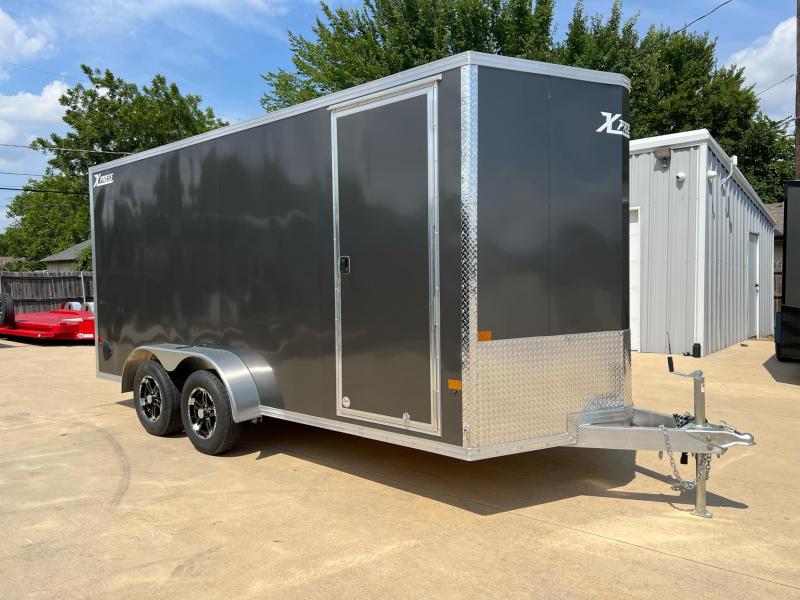2025 Alcom Xpress XLT 7x16 Aluminum Screwless Enclosed Trailer | 4-Year Warranty
