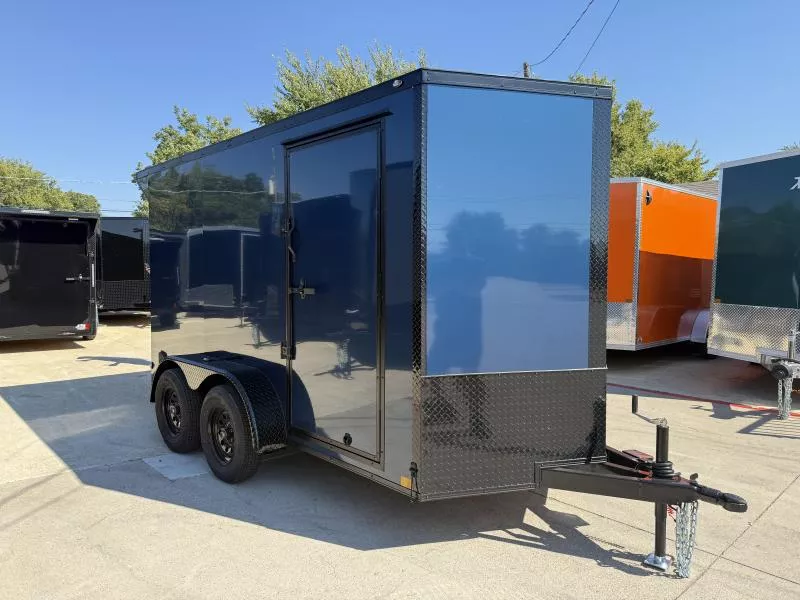 2026 New 6x12 TA Screwless Enclosed Trailer | Blackout | Spoiler Package | .08 Polycor | 868