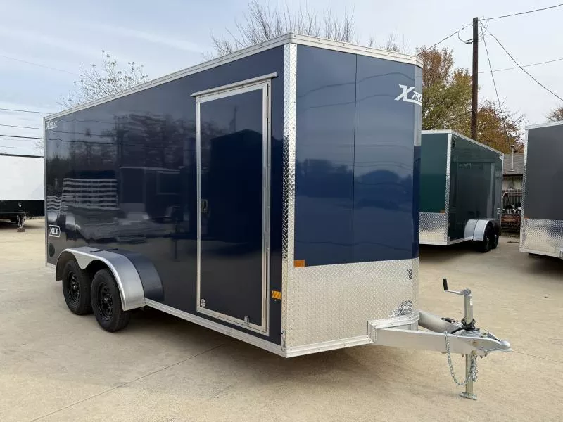 2026 New ALCOM Xpress XLT 7x16 TA Aluminum Screwless Enclosed Trailer | 7'1" Interior | 4-Year Nationwide Warranty | 930