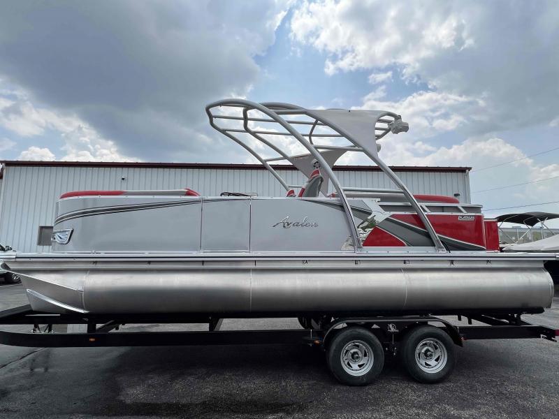 2023 Avalon 23 LSZ Black and White Boats For Sale Boat Dealership