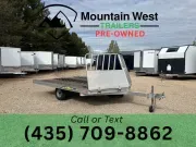 2018 Aluma 12' Open Snowmobile Trailer 