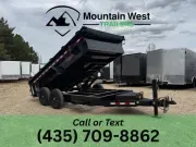 2026 Midsota™ 7X14-15.4K Heavy-Duty Dump Trailer W/ 24In Sides 