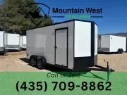 2027 Pace American  Outback DLX 7X16 7K Enclosed Cargo Trailer 