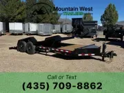 2026 Midsota™ 7X20-15.4K Split Deck Tilt Trailer 