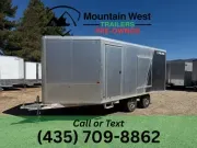 2017 Polaris® Trailers 8.5X16 Enclosed Snowmobile Trailer 