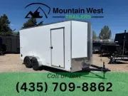 2027 Look Trailers ST DLX 7X16 Enclosed Cargo Trailer 