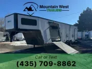 2025 Cargopro Trailers ALL SPORT ELEVATION 8.5X27+11 Gooseneck Aluminum Snowmobile Trailer 
