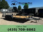 2027 Iron Bull Trailers 7X16-7K Utility Trailer 