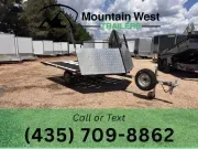 2022 Echo Trailers Used 11' Drive On Drive Off Snow Trailer 