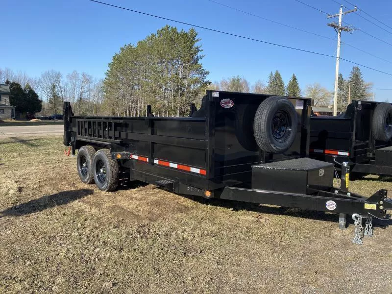 2026 Quality Steel 83 X 16' Low Profile 14k Dump Trailer