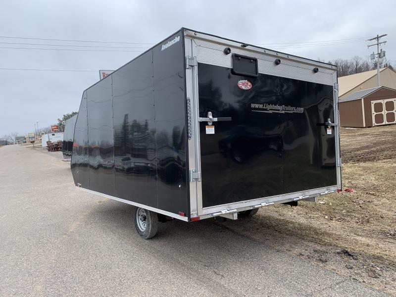 2023 Lightning Trailers 8' x 13' Avalanche Enclosed Snowmobile Trailer