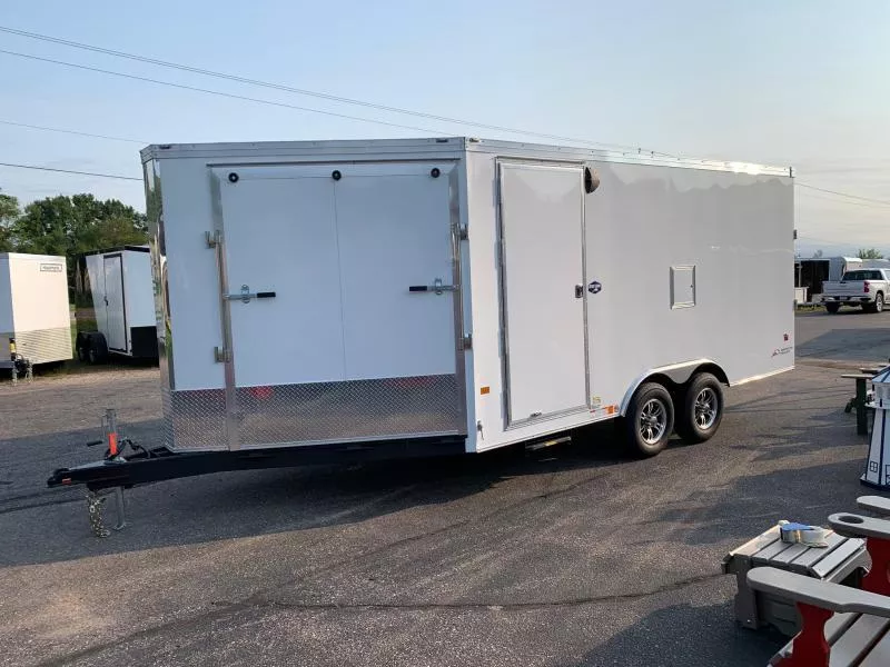 2026 American Hauler Sport Hawk 8.5' x 22' 7k Snowmobile Trailer