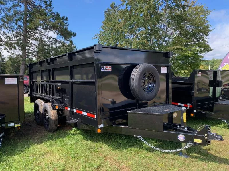 2026 Quality Steel 83 X 14' High Sides 14k Dump Trailer in