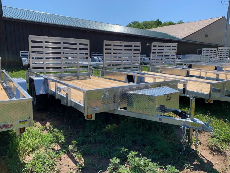 2026 Quality Aluminum 82" X 14' Simplicity Utility Trailer