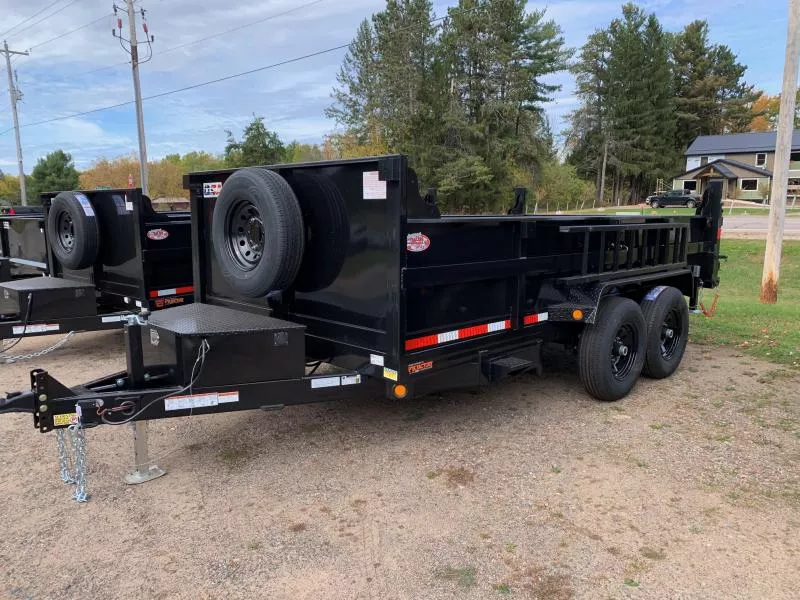 2026 Quality Steel 83 X 14' Low Profile 14k Dump Trailer