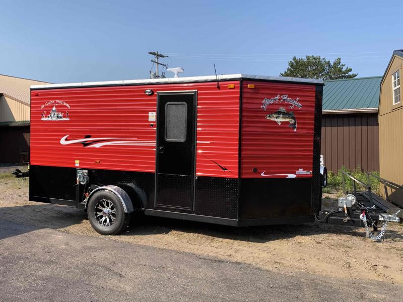 2023 Ice Castle 6.5' x 14' Sport Angler Ice House Lakewood Trailers