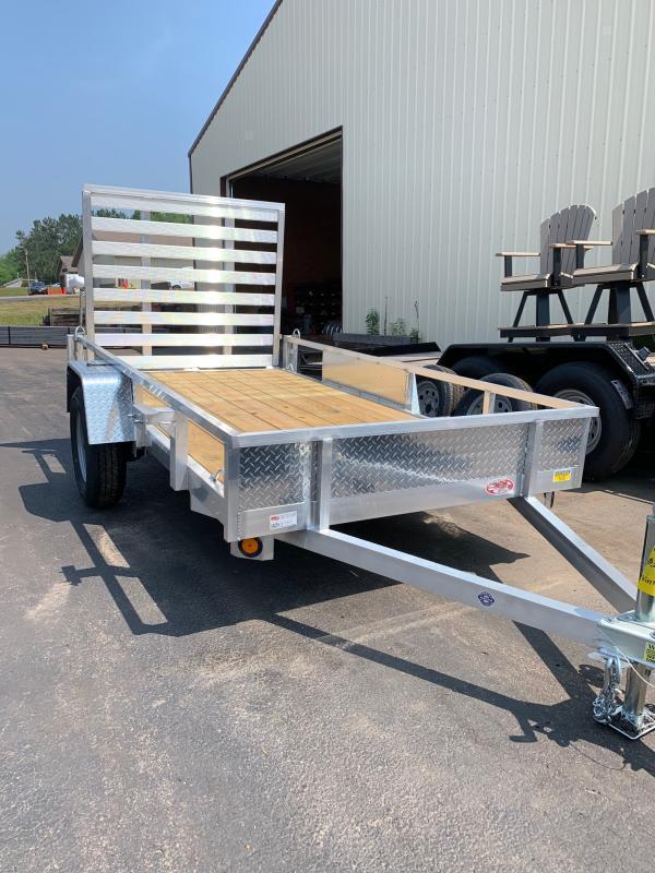 2026 Quality Aluminum 74" x 10 Simplicity Utility Trailer