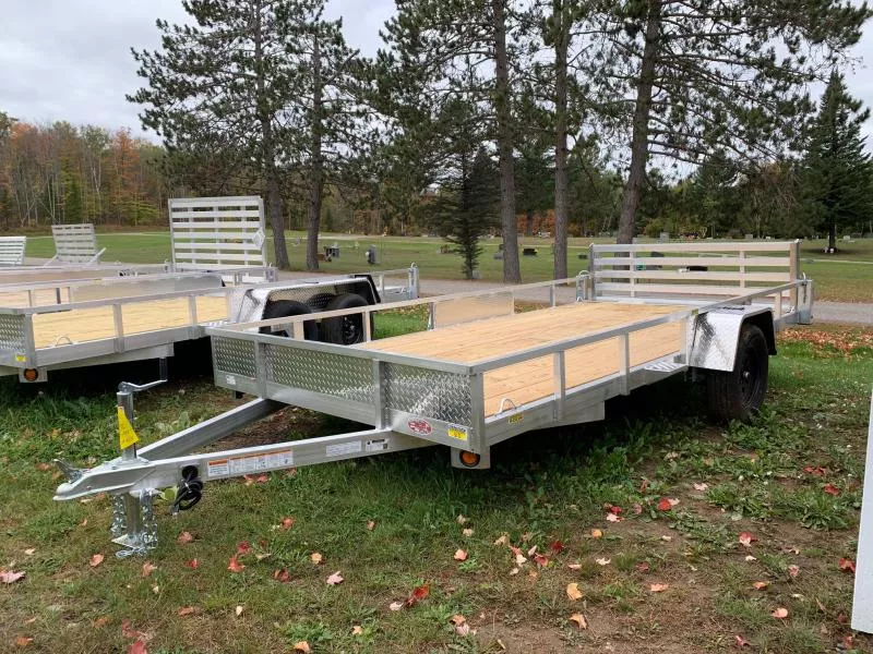 2026 Quality Aluminum 82" x 14' Simplicity Utility Trailer