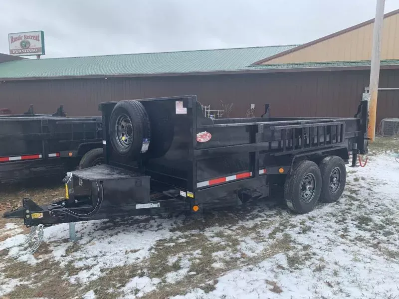 2024 Quality Steel 83 X 14' Low Profile 14k Dump Trailer
