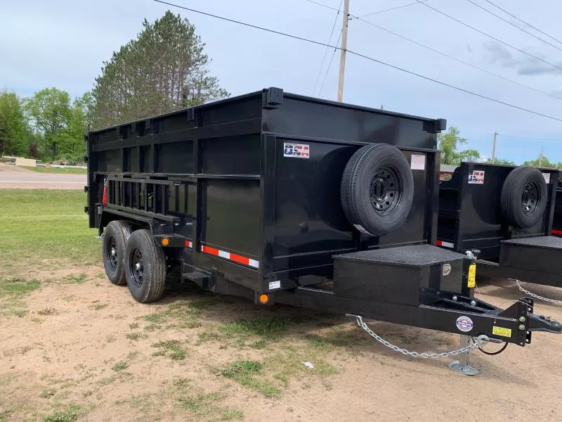 2026 Quality Steel 83 X 14' High Sides 14k Dump Trailer