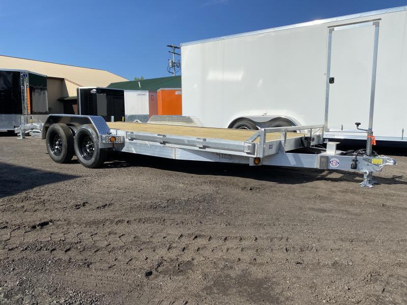 2026 Quality Aluminum 83" x 22' 10K  Car/Equipment Trailer