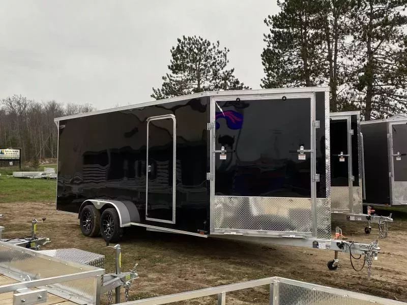 2025 Lightning Trailers 7' X 18' Snowmobile Trailer