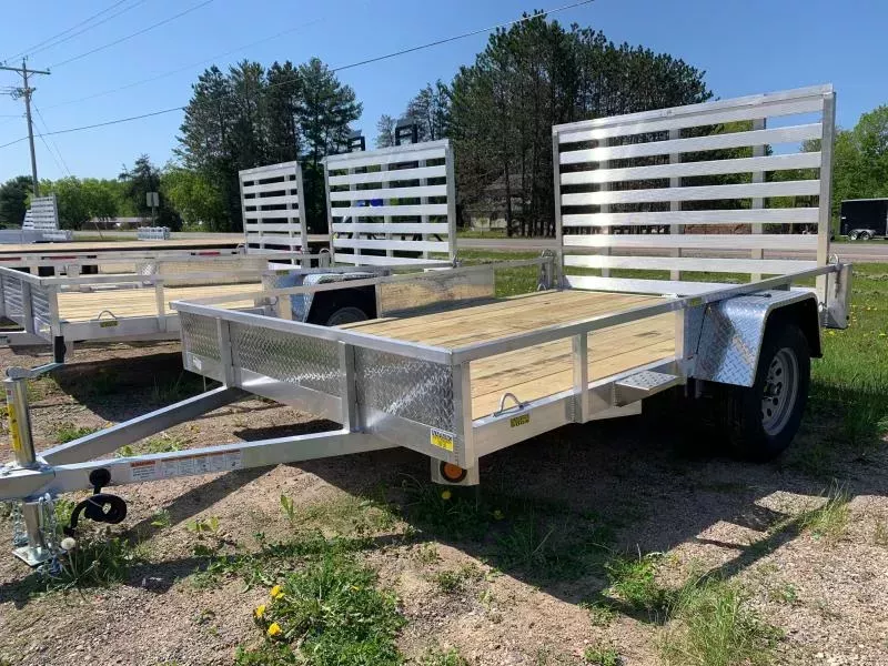 2026 Quality Aluminum 74" x 10 Simplicity Utility Trailer