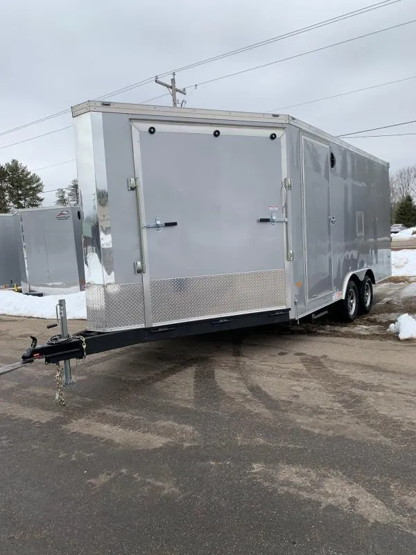 2026 American Hauler Sport Hawk 8.5' x 28' 10k Snowmobile Trailer
