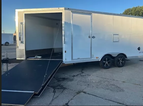 2026 American Hauler 8.5' x 22' 7k Sport Hawk Snowmobile Trailer