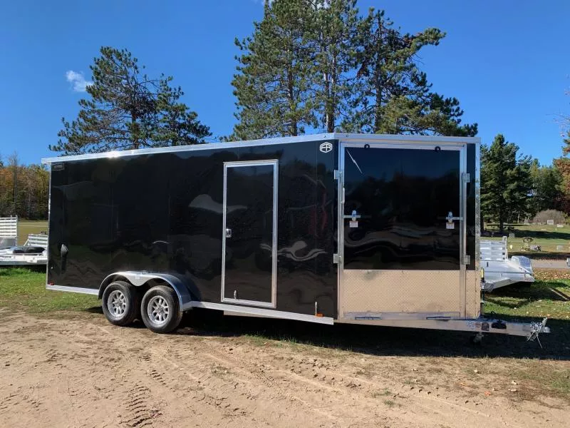 2025 Lightning Trailers 7' X 18' Snowmobile Trailer