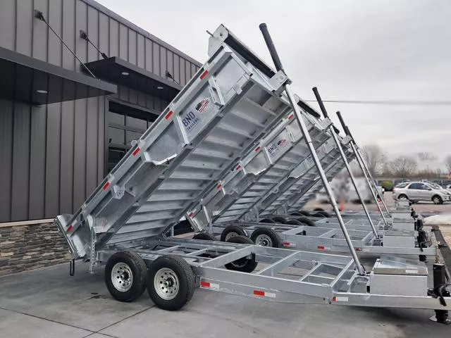 2025 BND Trailers 7' X 14' 14k Dump Trailer
