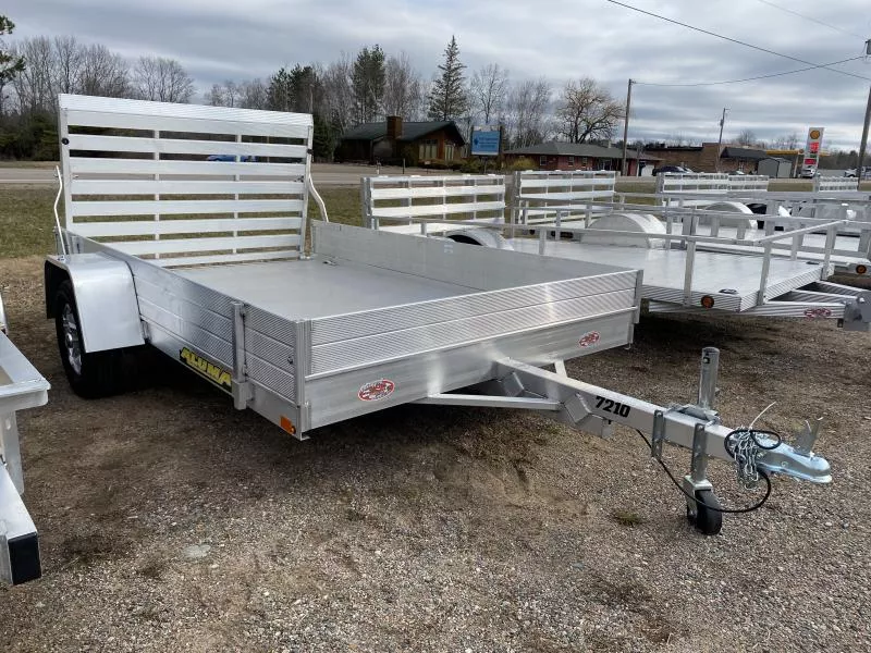 2026 Aluma 72" X 10' -12"HSS Utility Trailer