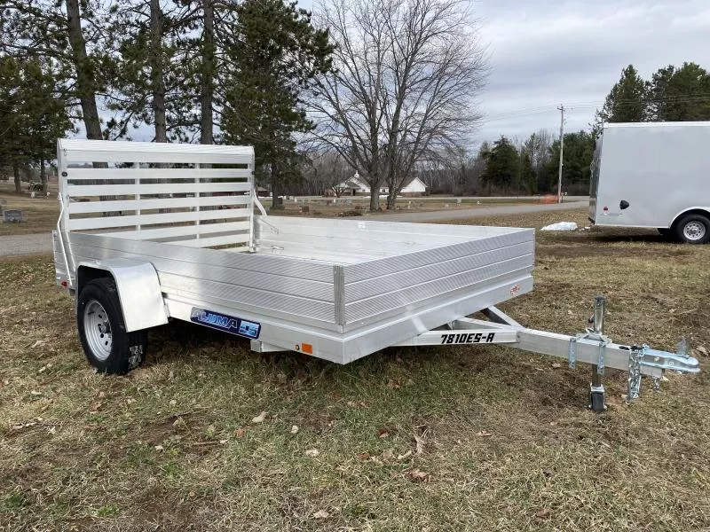 2026 Aluma 78" X 10' ESA -12" Solid Sides Utility Trailer