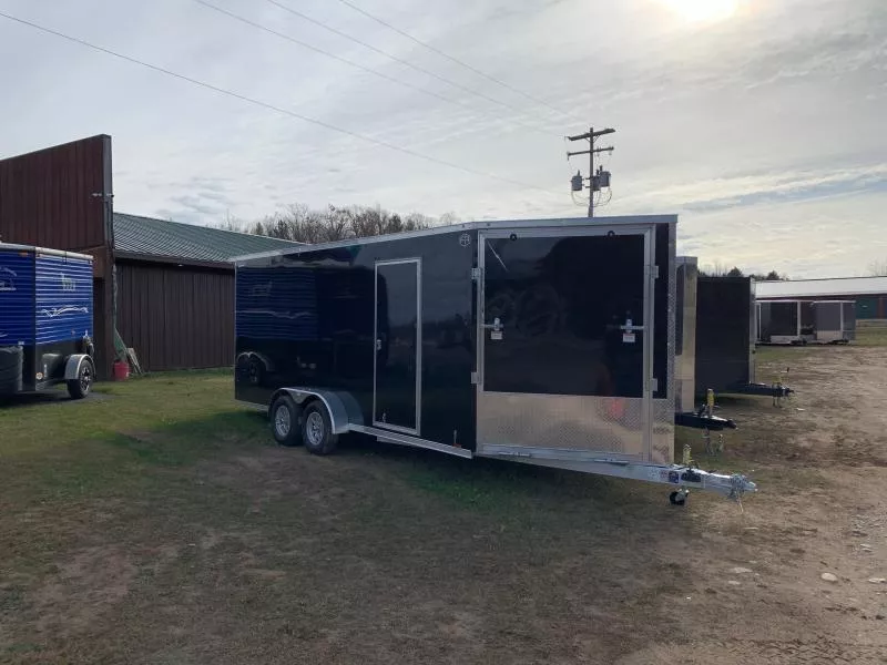 2025 Lightning Trailers 7' X 18' Snowmobile Trailer