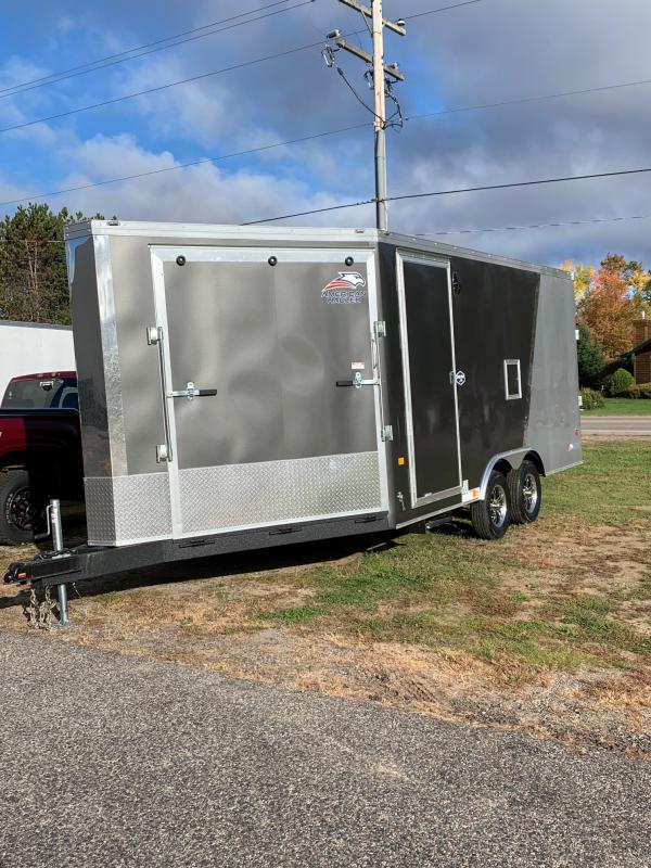 2023 Lightning Trailers 8' x 13' Avalanche Enclosed Snowmobile Trailer